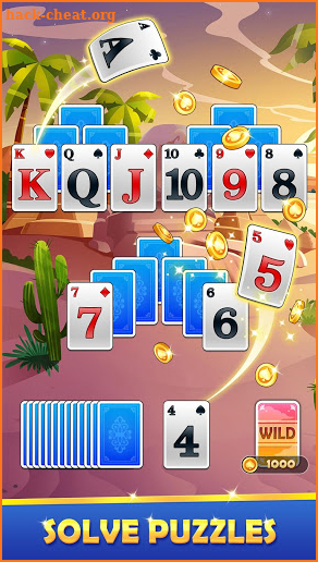 Solitaire Tripeaks : Lucky Card Adventure screenshot