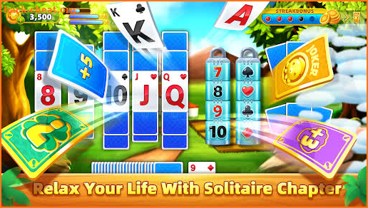 Solitaire Tripeaks Saga screenshot