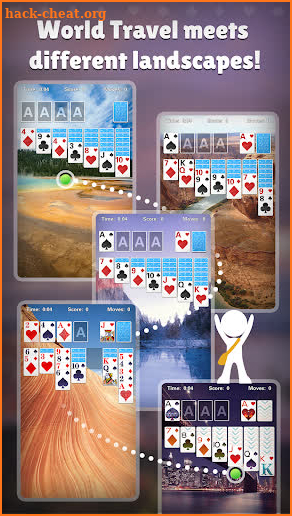 Solitaire World Travel screenshot