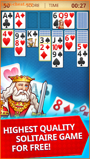 Solitare screenshot