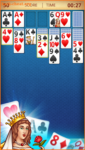 Solitare screenshot