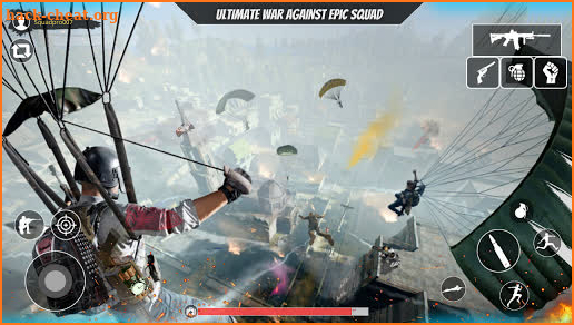 Solo vs Squad Rush Team Free Fire Battle 2021 screenshot