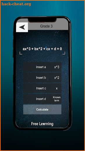 Solve Equations screenshot