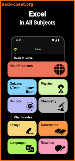 Solvo - Math Homework Helper screenshot