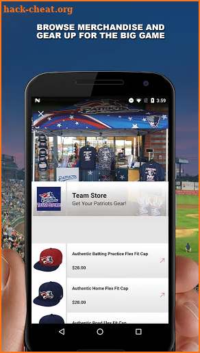 Somerset Patriots Baseball screenshot