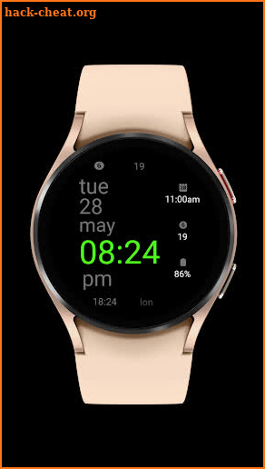 Something Large: Watchface screenshot