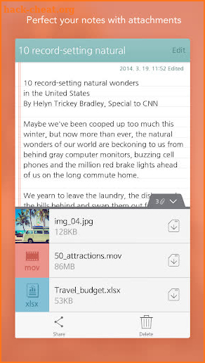 SomNote - Beautiful note app screenshot