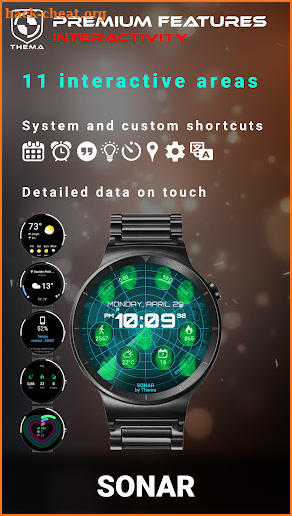 Sonar Watch Face screenshot