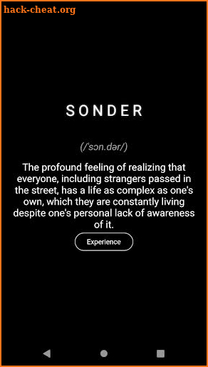 Sonder screenshot