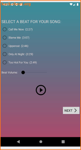 Song Creator screenshot