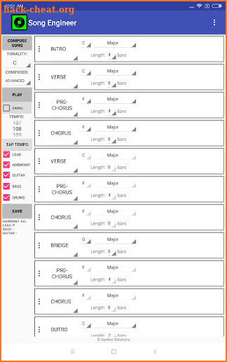 Song Engineer screenshot