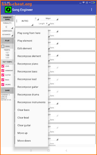 Song Engineer screenshot