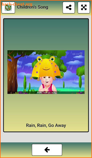 Song for children screenshot