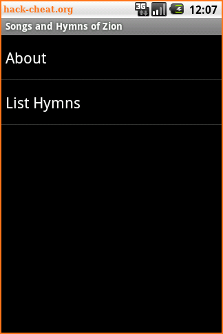 Songs and Hymns of Zion screenshot