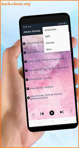 Songs Ariana Grande - without internet screenshot