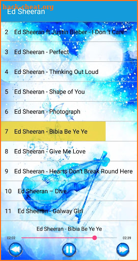 Songs Ed Sheeran - Offline screenshot