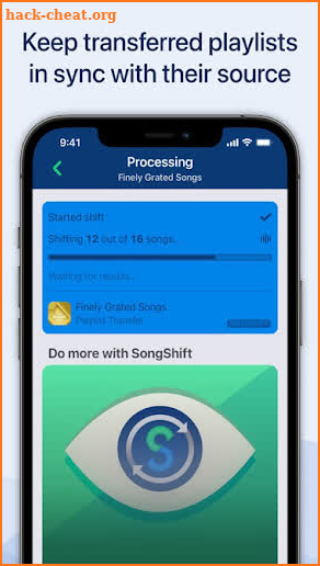 SongShift screenshot