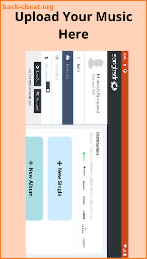 Songtradr - Music Distribution screenshot