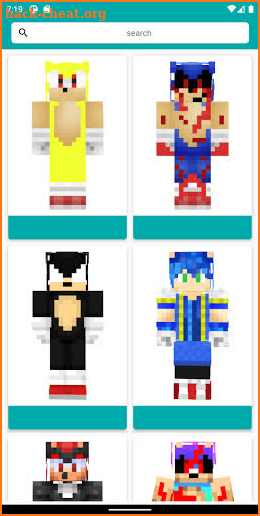 Soni Skins for Minecraft screenshot