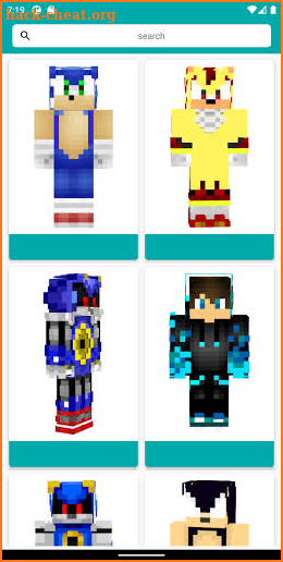 Soni Skins for Minecraft screenshot