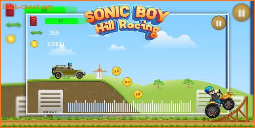 Sonic Boy Hill Racing screenshot