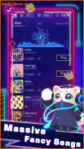 Sonic Cat - Slash the Beats🎵🎵🕹️🕹️(Beta1.0) screenshot