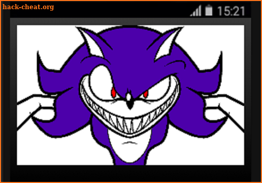 Sonic EXE Coloring screenshot