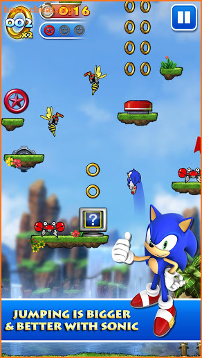 Sonic Jump Pro screenshot