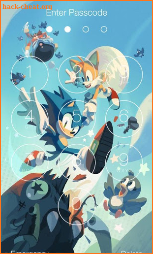 Sonic Lock Screen screenshot