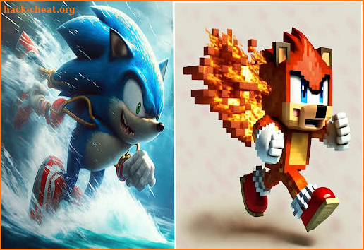 Sonic Mod Skin for minecraft screenshot