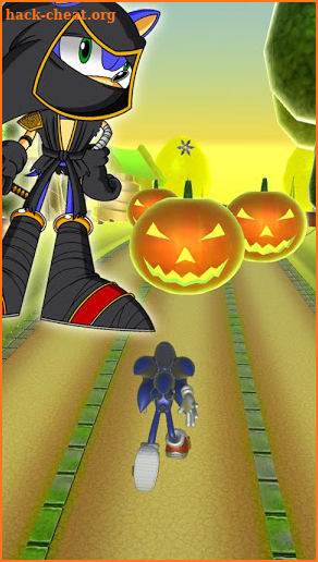 Sonic Ninja Halloween Boom: Run, Dash & Jump screenshot