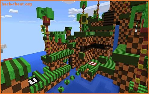 Sonic Parkour! parkour MCPE map! screenshot