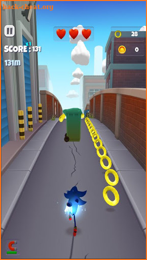 Sonic Super Adventure Dash screenshot