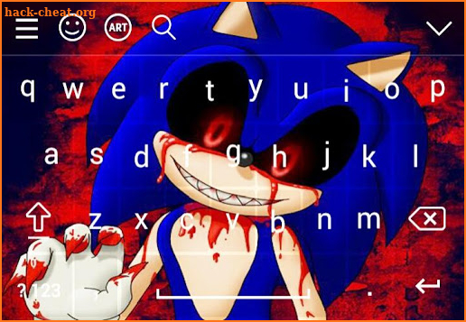 Sonic.exe Keyboard HD screenshot