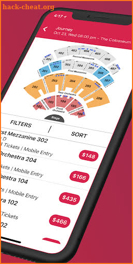 SonicSeats - Tickets with No Hidden Fees screenshot