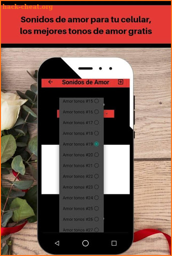 Sonidos de amor, tonos de amor para celular 2019. screenshot