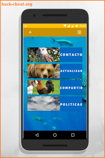 sonidos de animales para tonos y llamadas gratis screenshot