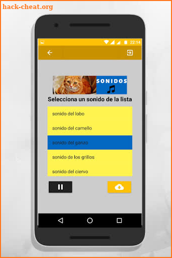 sonidos de animales para tonos y llamadas gratis screenshot