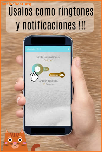 Sonidos de Gatos para Celular gratis, tonos y SMS screenshot