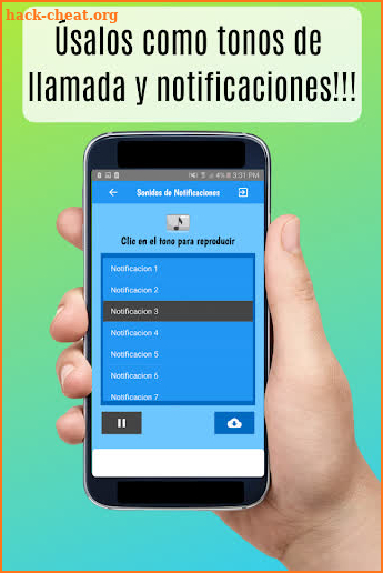 Sonidos de Notificaciones, tonos y ringtones screenshot