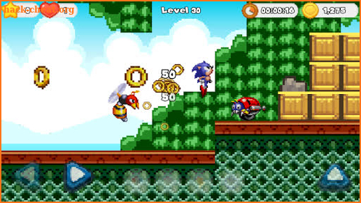 Sonik Advance: Classic Hedgehog screenshot