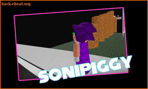 SoniPiggy Escape and Dash Piggy Roblx hedgehog screenshot