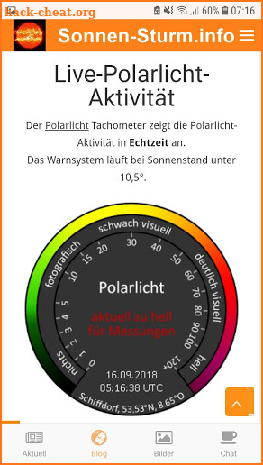 Sonnen-Sturm.info screenshot