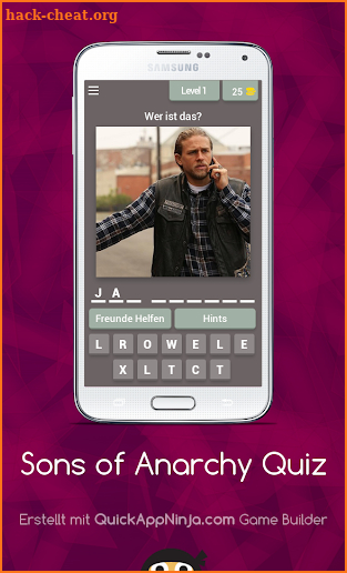 Sons of Anarchy Quiz screenshot