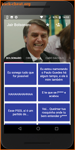 Sons Políticos Eleições 2018 - Áudios candidatos screenshot