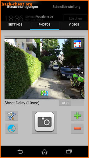 SONY CAM REMOTE CONTROL screenshot