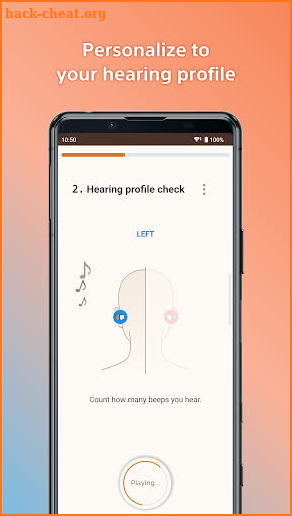 Sony | Hearing Control screenshot