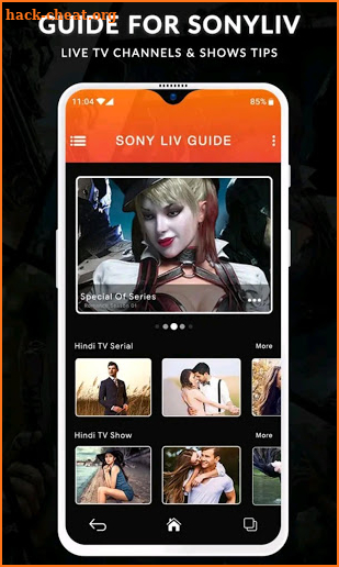 SonyLiv - Live TV Shows & Movies Guide screenshot