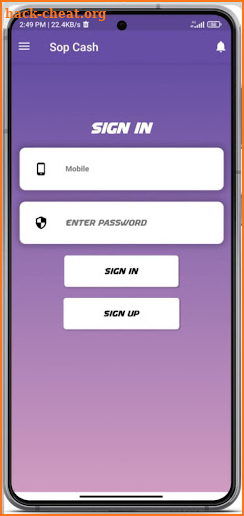 Sop Cash screenshot