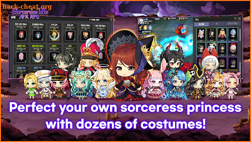 Sorceress Idle : AFK RPG screenshot